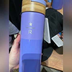 Starbucks Reserve x Welly SS Purple insulated and infusing water bottle 20oz